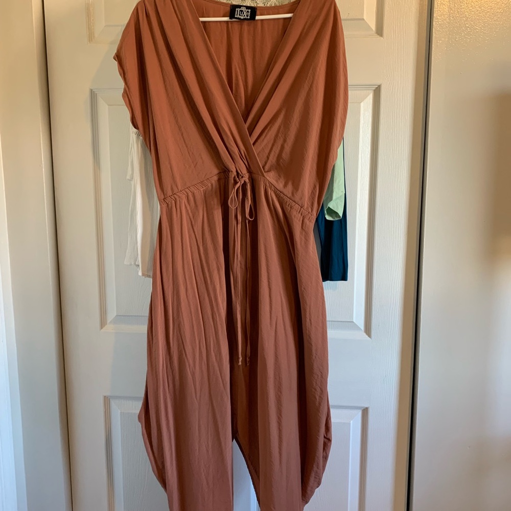 LUXE faux wrap dress